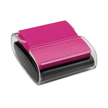 Post-It Dispenser, Pop-Up, 3"X3", Black WD330BK